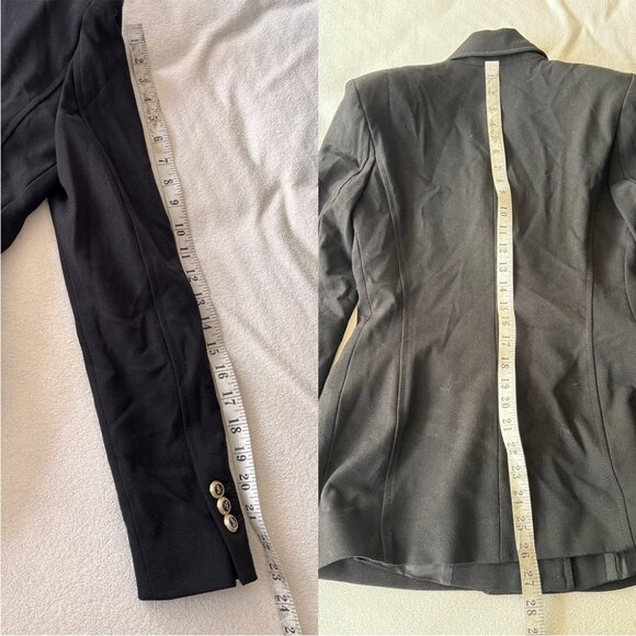 NWT Zara Tailored Double-Breasted Blazer with Gold Buttons S - Picture 15 of 16